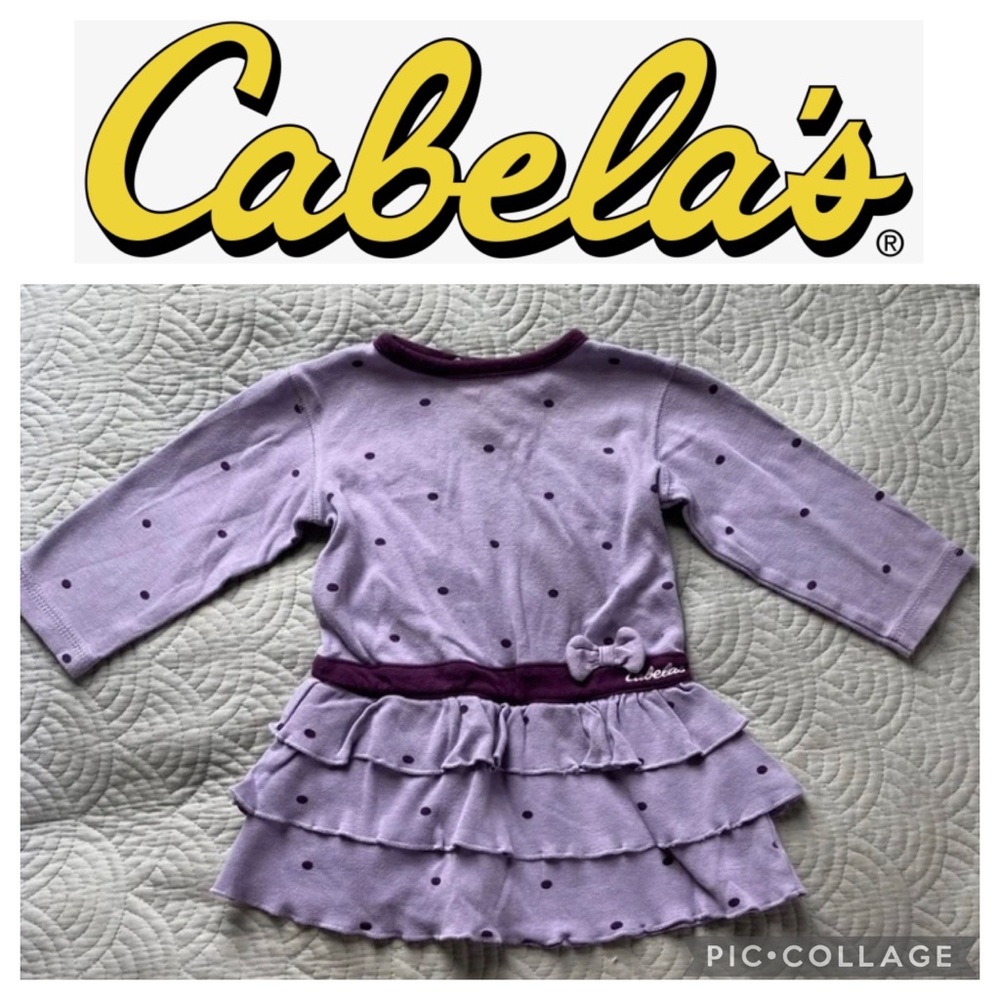 Cabela’s Baby Girl Dress 6-12 Months